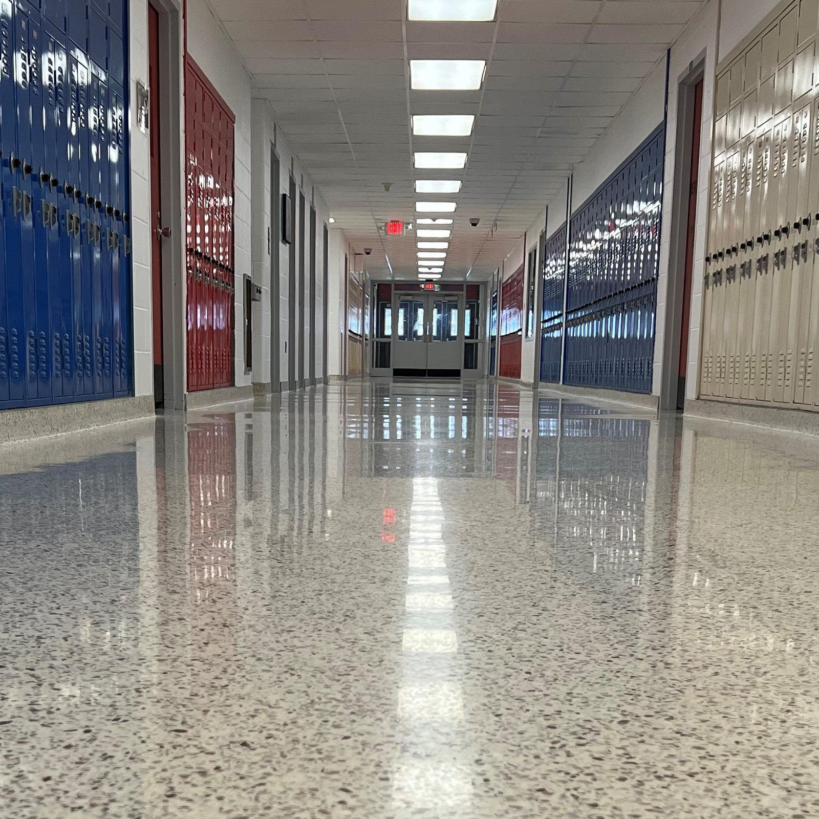 Polished Terrazzo at North Rockland Shools in New York