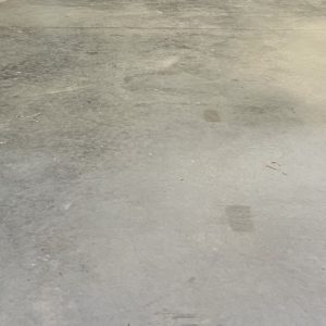 New concrete floor lay