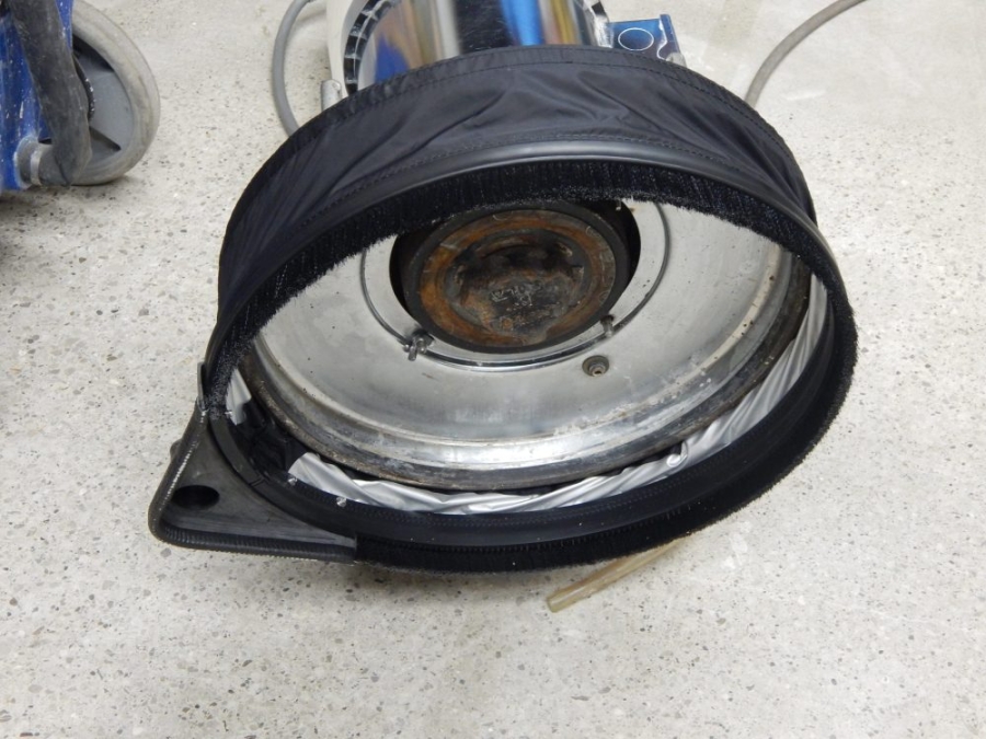 Floor Machine Dust Skirt The Malish Corporation