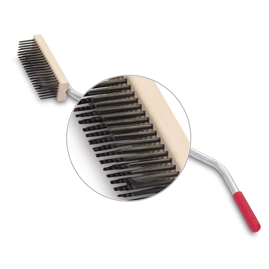 Super Saver Grill Brush Round Wire The Malish Corporation